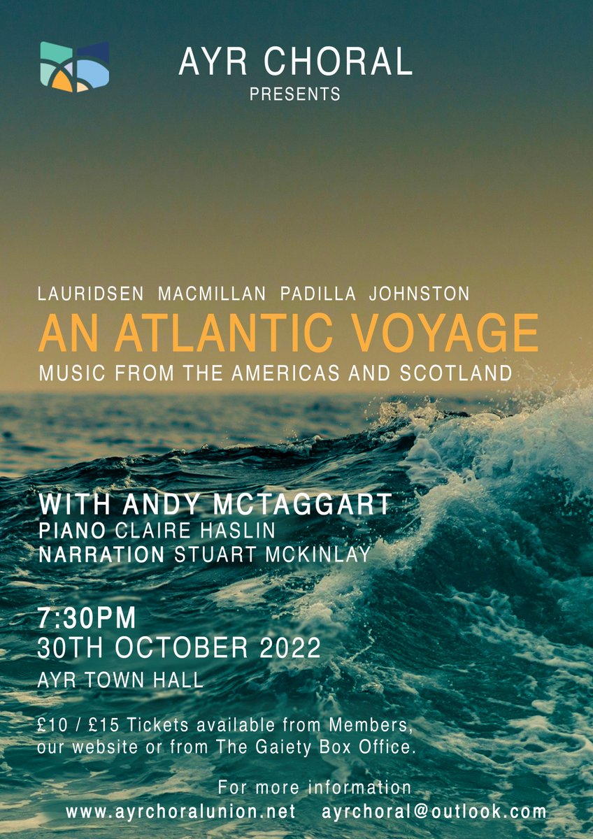 Ayr Choral Union (@ayrchoralunion) on Twitter photo 