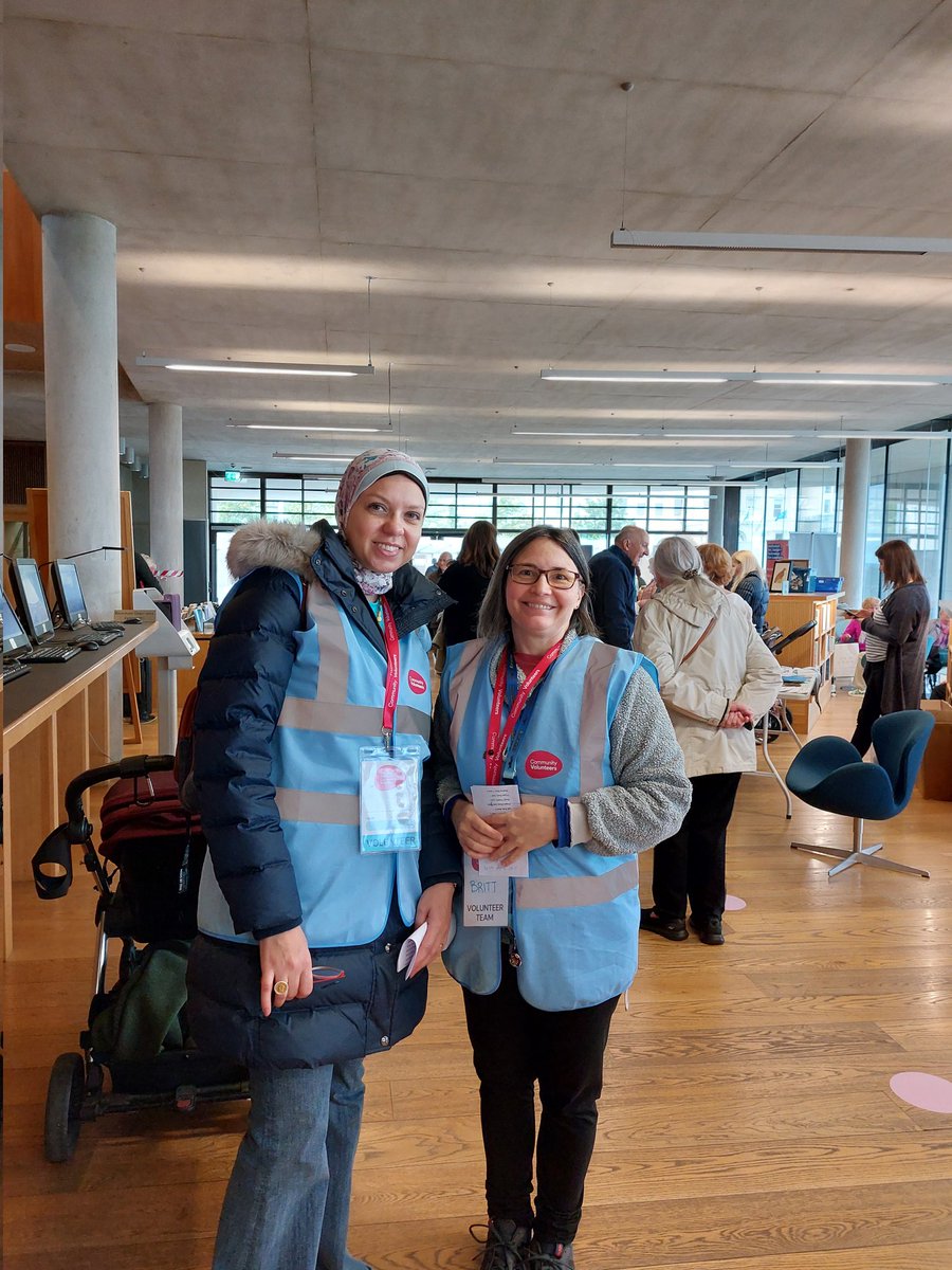 VolunteerDLR's tweet photo. DLR Community Volunteers are loving the vibe at the dlr Festival Of Inclusion event, Medley of Creativity, at the Lexicon library. #dlrcoco https://t.co/2f4CCRHTfN