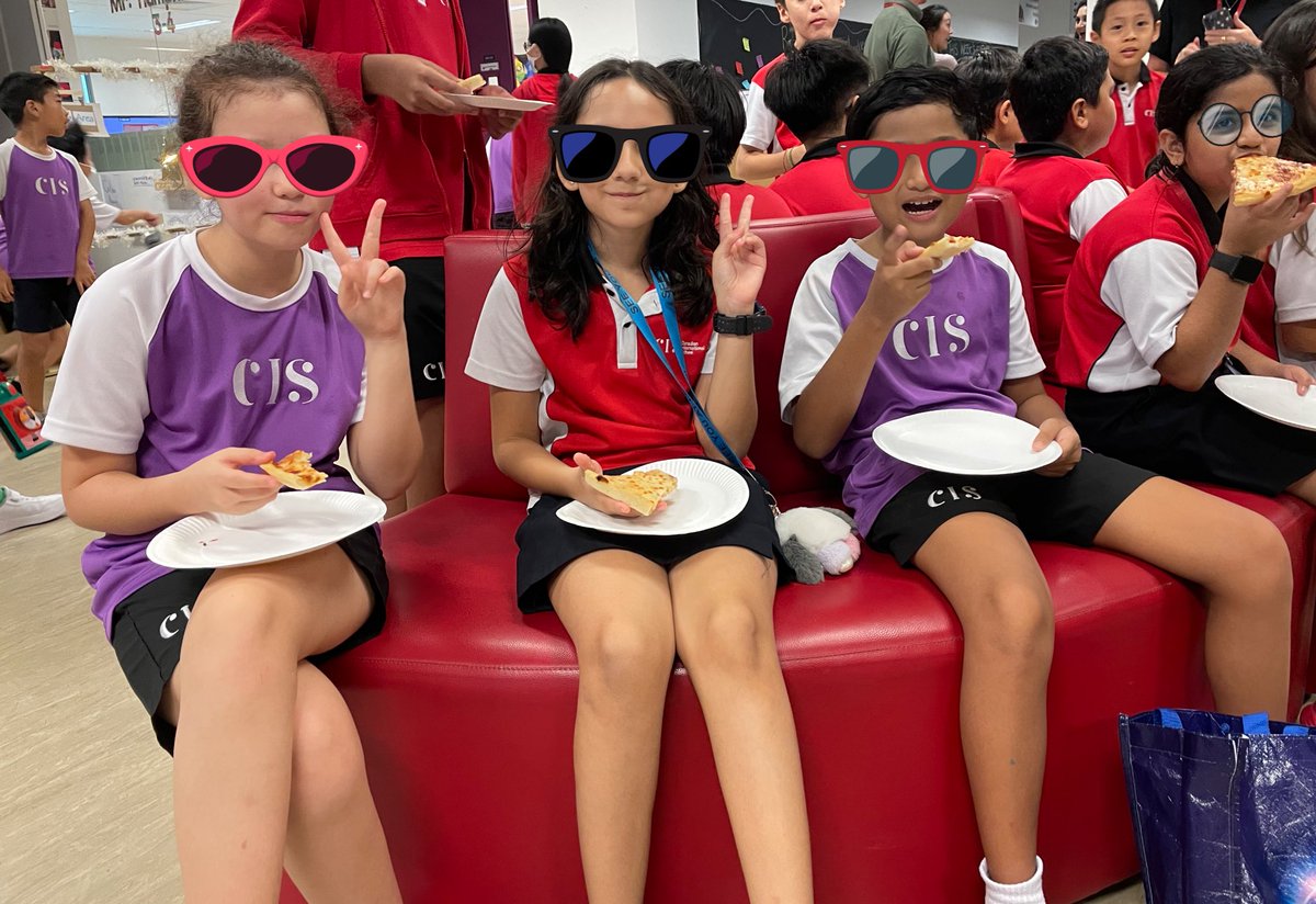 BevansJoel's tweet photo. Welcoming our student council members for the school year with a Pizza 🍕(Canadian of course!) party…And thinking about what it means to be a #leader in the school through our actions and words. #CISprimary #studentcouncil https://t.co/4xoqx8Xgp9