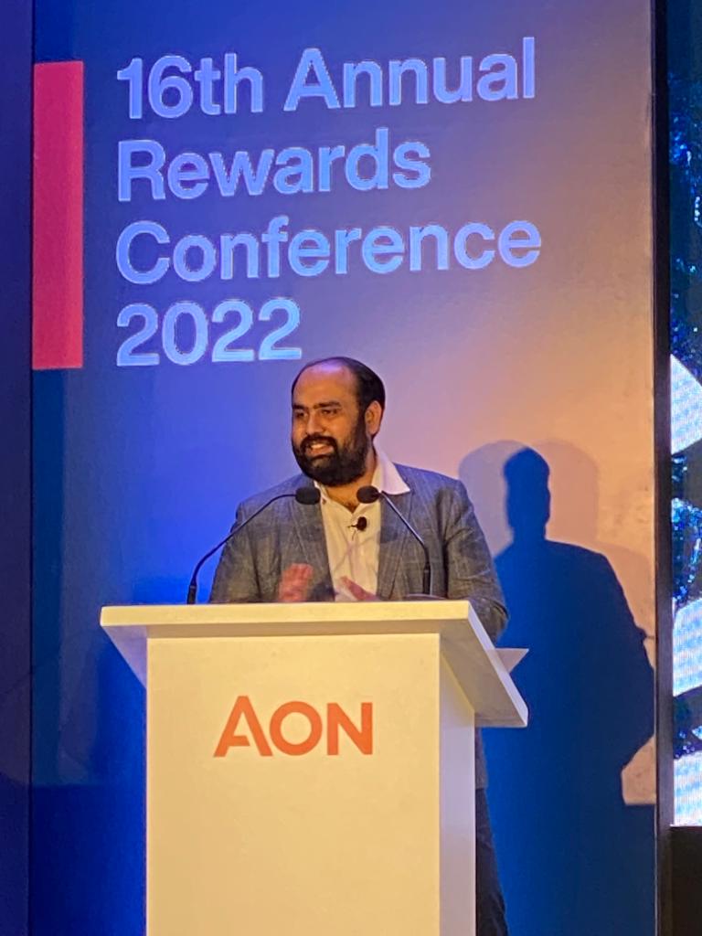 Pritish Gandhi, Aon, emphasises creating long-term incentive plans for executives. He explains how organisations can leverage stock options for executive compensation. #AonRewardsConference2022 #RisingResilient