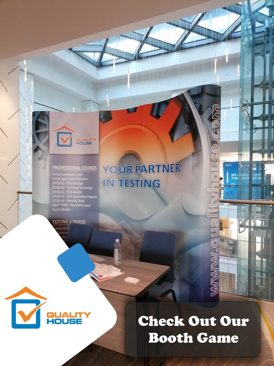 Take a break, and win a prize with our Booth Game!

#logicgame #boothgame #seetest #qualityhouse