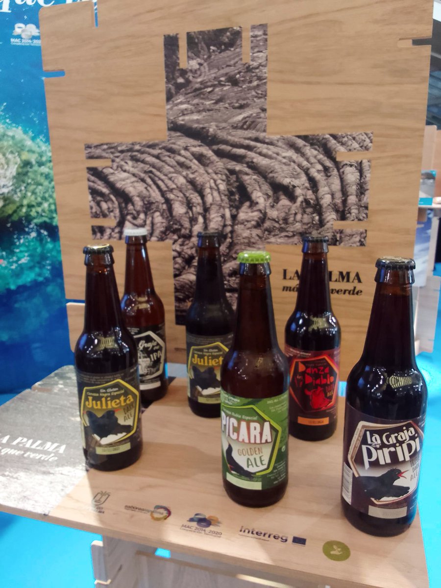 cervezaislaverd's tweet photo. 🍻 Estos días nuestras cervezas han estado presentes en @GastroCanarias , junto al @CabLaPalma y @GMR_Canarias. ¡Un auténtico placer poder formar parte de este 7º Salón Gastronómico de Canarias!

@saborealapalma @recintoferialtf https://t.co/u55hsy8bY9