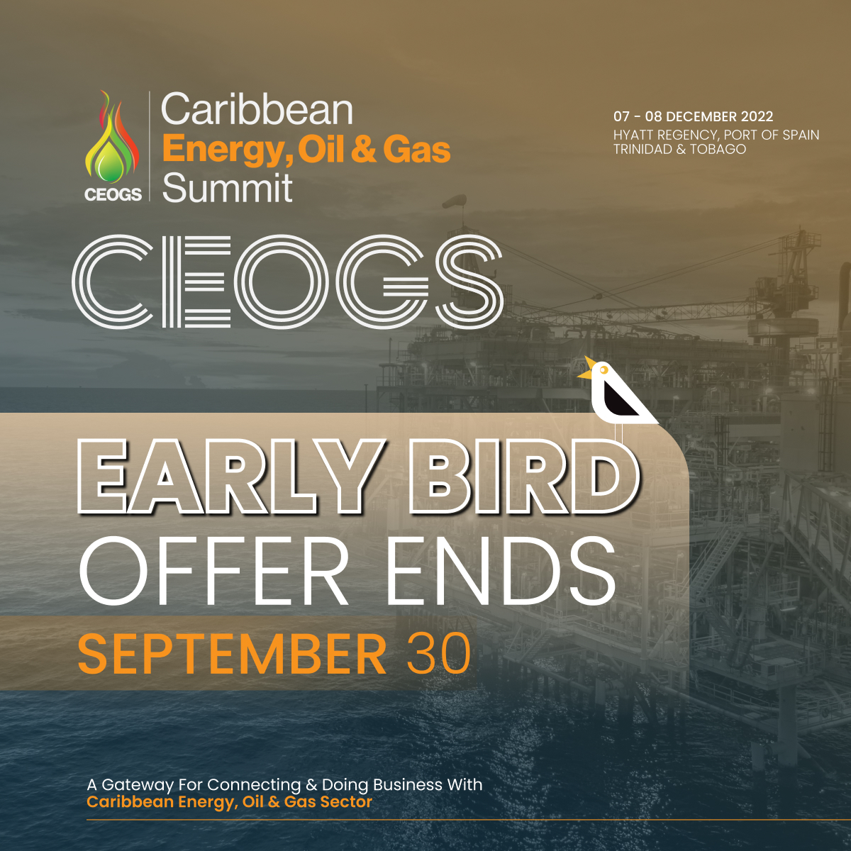 ceogsummit's tweet photo. 𝗘𝗮𝗿𝗹𝘆 𝗯𝗶𝗿𝗱 𝗼𝗳𝗳𝗲𝗿 𝗲𝘅𝗽𝗶𝗿𝗲𝘀 𝘁𝗼𝗺𝗺𝗼𝗿𝗼𝘄!
Reserve your space before September 30 to save up to 20%.
Register now at: https://t.co/PByUIsQdTl
#CEOGS #oilandgas #oilandgasindustry #energysummit #energyevent #guyana #drilling #petroleum #offshore https://t.co/zbS2hL5cW1