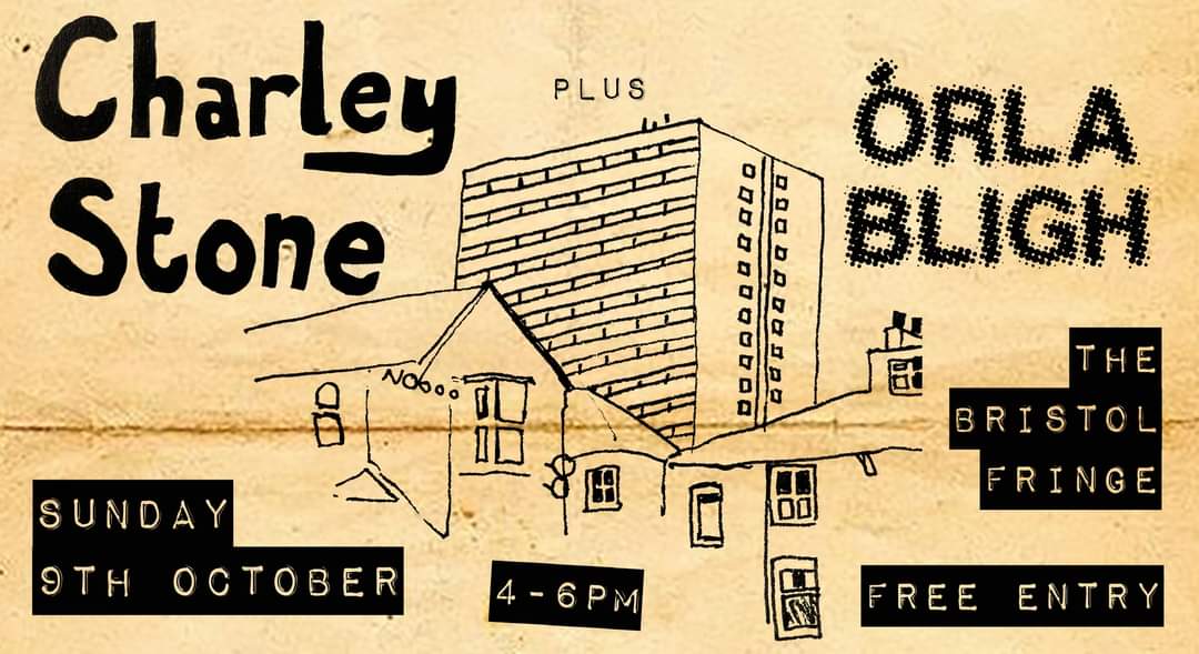 Heelz's tweet image. EXCELLENT FREE GIG ALERT! @charleston51 plus support from @orlabligh at The Bristol Fringe, 32 Princess Victoria Street Clifton! 4-6pm! #bristol #bristollivemusic #queermusicians #desperatejournalist #sleeper