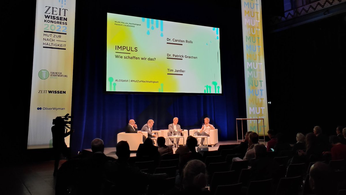 Cradle to Cradle NGO (@c2c_ngo) on Twitter photo Thema Klimaneutralität bis 2045 beim <a href="/zeitwissen/">ZEIT Wissen</a> Kongress 2022 mit <a href="/timjanssen_c2c/">Tim Janßen</a>, <a href="/P_Graichen/">Patrick Graichen</a> und Dr. Carsten Rolle (<a href="/Der_BDI/">BDI</a>) #cradletocradle #kreislaufwirtschaft <a href="/zeitonline/">DIE ZEIT</a>
@BMWK Thema Klimaneutralität bis 2045 beim <a href="/zeitwissen/">ZEIT Wissen</a> Kongress 2022 mit <a href="/timjanssen_c2c/">Tim Janßen</a>, <a href="/P_Graichen/">Patrick Graichen</a> und Dr. Carsten Rolle (<a href="/Der_BDI/">BDI</a>) #cradletocradle #kreislaufwirtschaft <a href="/zeitonline/">DIE ZEIT</a>
@BMWK