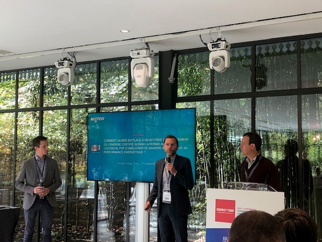 ACCIONAEner_FR's tweet photo. Forum #EnergyTime : notre conférence démarre !📢
Julien Bourçois, Responsable Qualité chez Safe Metal, revient sur la mise en place d’un Système de Management de l'Énergie #ISO50001 sur le site de Ste Suzanne et sur les projets d'efficacité énergétique menés depuis 10 ans. https://t.co/M9K18fcfZa