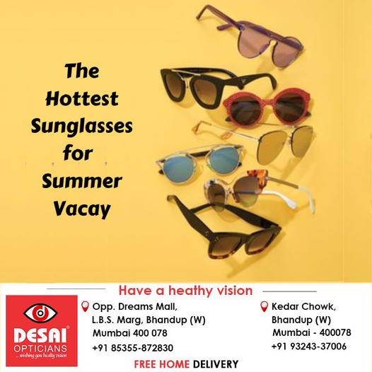 desai_opticians's tweet photo. The Hottest Sunglasses For Summer
Stay tuned for more updates 
Visit our Store today 👇
DM us or call us at 8355872830
#Desai #DesaiOpticians #eyecare #classy #look #stylishframes #acetateframes #changeyourlook #fashionforeyes #optometrist #optometric #fashionforward #eyestyle https://t.co/SIwwYlTtJx