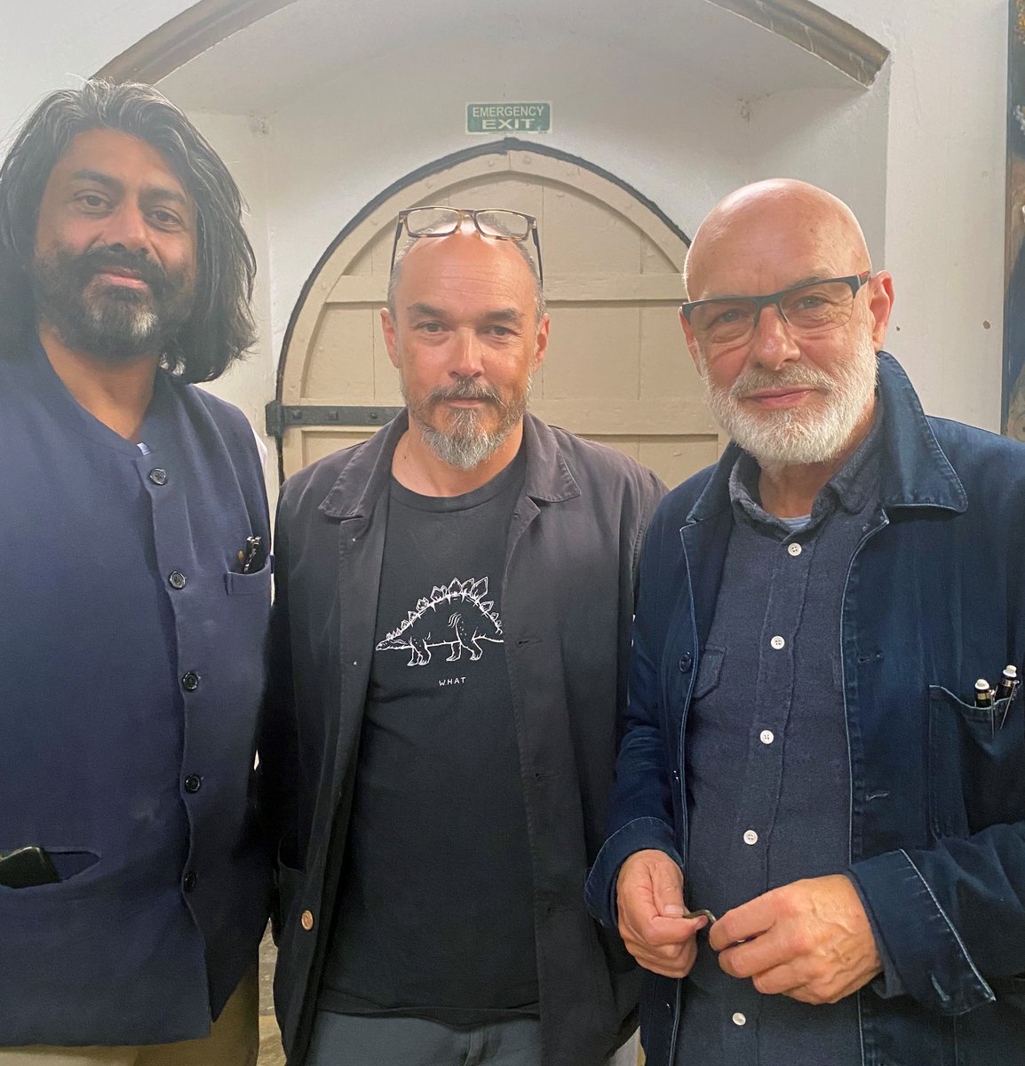 Amazing day on Sunday playing tracks from 'Themes for the Wilderness' at the Woodbridge Ambient Music Festival - and meeting <a href="/brianeno/">Brian Eno</a> &amp; <a href="/talvinsingh/">Talvin Singh</a>
I've been hugely influenced by Brian's work, so it was great to say thanks in person...and the set from Talvin..wow. #ambient