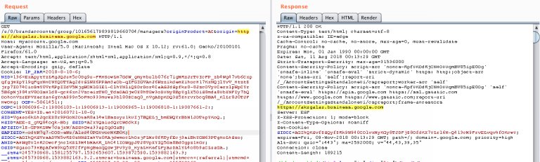 SaraBadran18's tweet photo. Clickjacking on Google My account = bounty 7,500$🔥🔥🔥
--------
By @LocalHost31337
-------
https://t.co/Rq30IgEXUb
-------
#hackerone #BugBounty  
#hackeronereport 
#writeups #Bugbountywriteupspublished
#bugbountytips 
#bugbountytip https://t.co/6votofxDSq