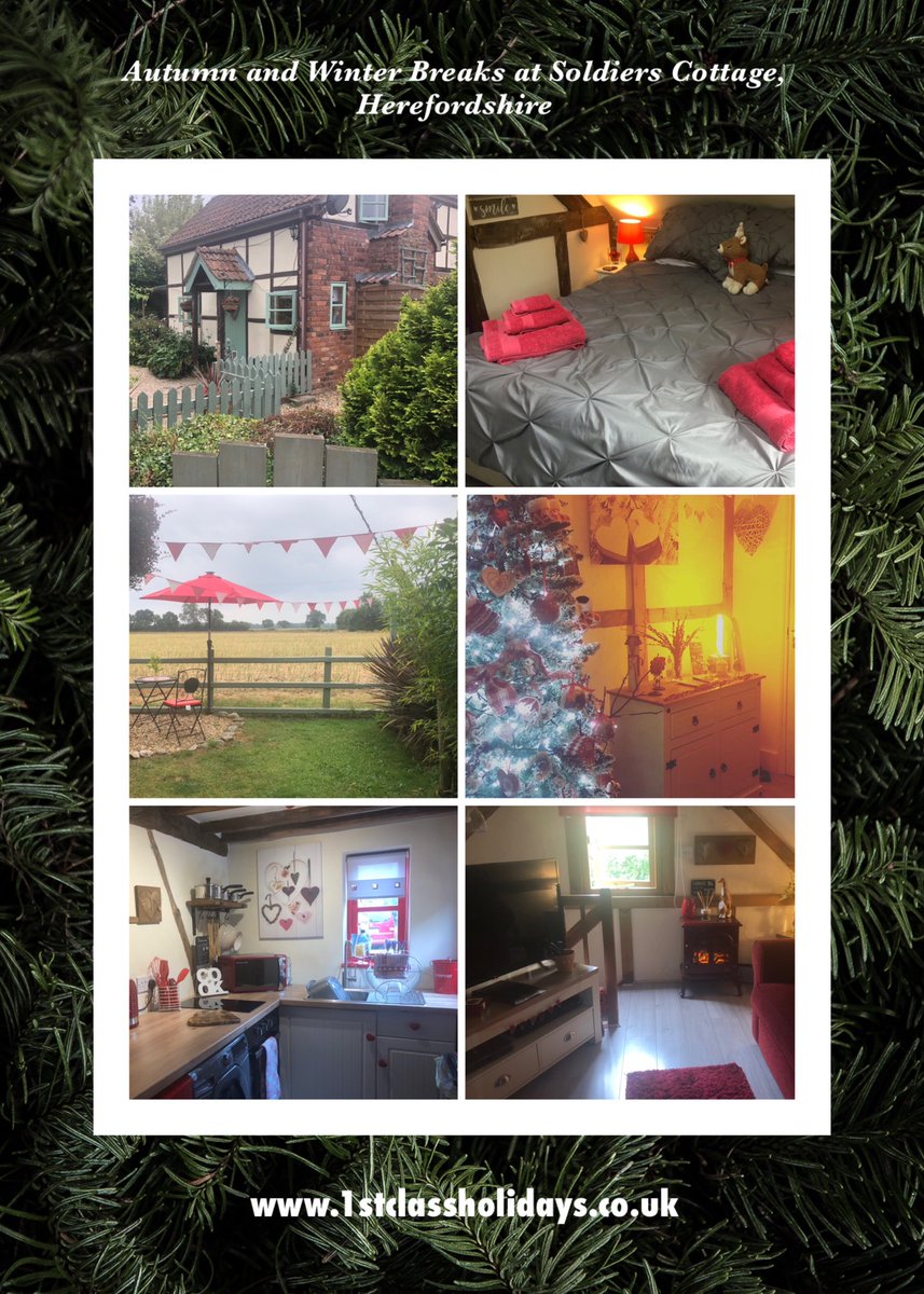 🍁Winter breaks at Soldiers Cottage in Herefordshire #hereford #Herefordshire #winterbreaks #xmas2022 #cottage