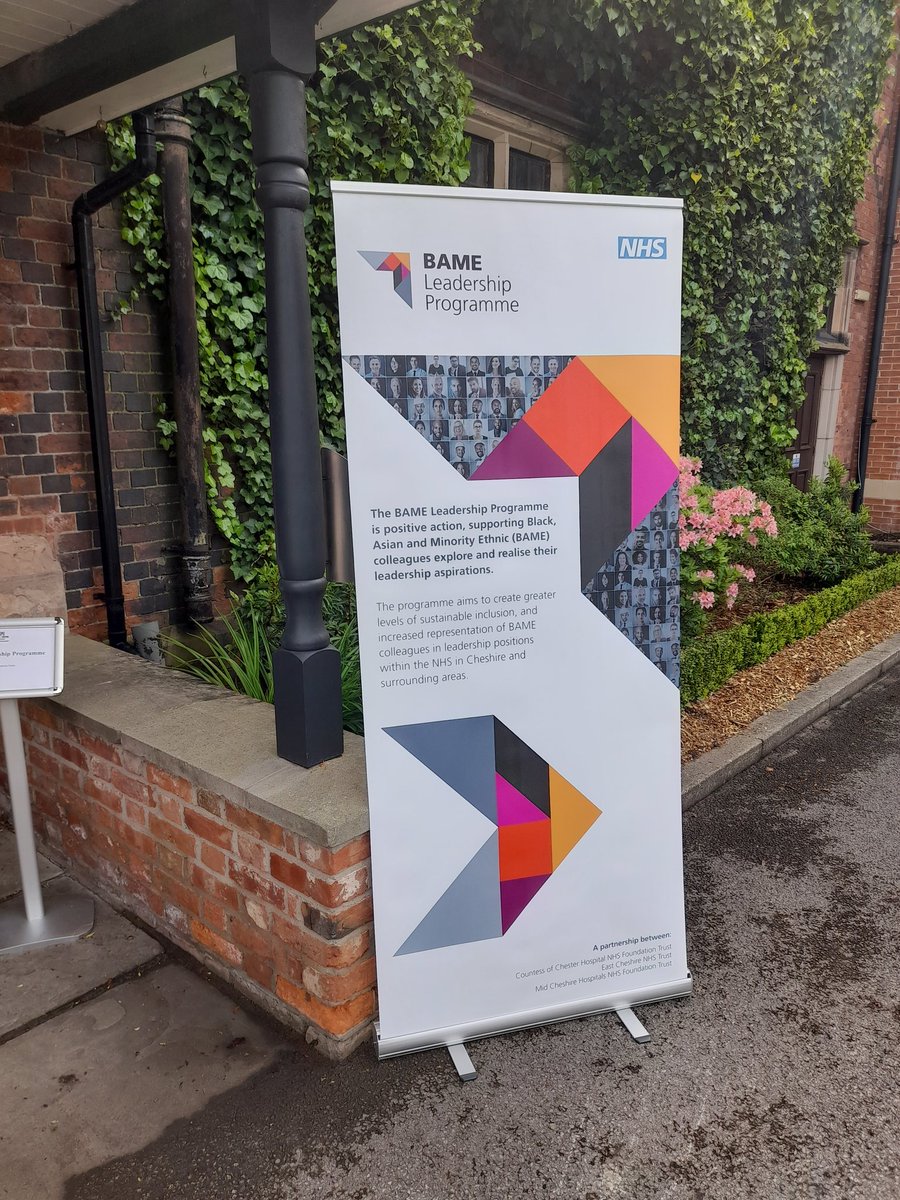 Today is the 2nd day of our Leadership Programme which focuses on encouraging colleagues from Black,Asian and Minority Ethnic backgrounds to explore their leadership aspirations.  Positive action addressing findings from our Workforce Race Equality Standard (WRES)