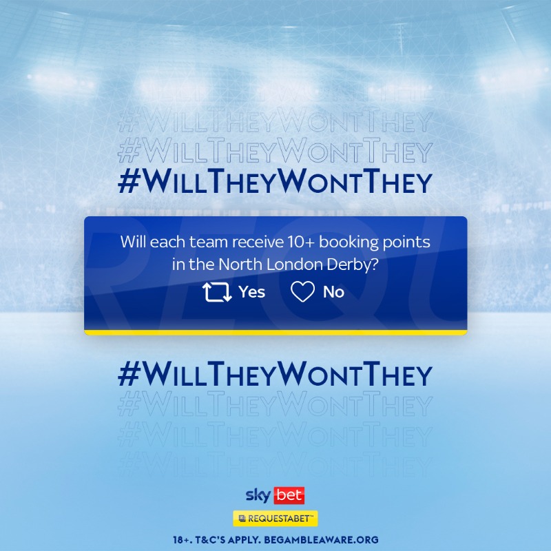 RequestABet's tweet photo. 📣 #WillTheyWontThey

😍 Simply enter by either retweeting or liking this tweet 

🔃  = Yes
❤️  = No

🎁  One lucky winner will have the option to 𝗖𝗛𝗢𝗢𝗦𝗘 their prize!

- £50 cash
- 22/23 Football shirt of their choice
- Fifa 23

T&amp;Cs apply 🔽