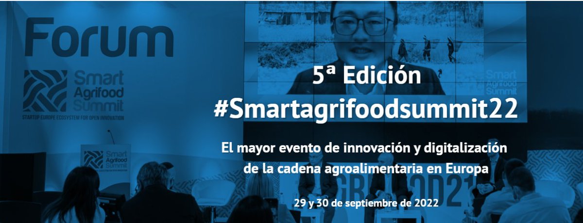 CTCAlimentacion's tweet photo. 👏👏Hoy estamos en el 'Smart Agrifood Summit' en Málaga
Conocemos las tendencias del sector agroalimentario encabezadas por emprendedores y ampliar su red de contactos en el marco del #proyecto #PIDDE https://t.co/OTGq7aPu94