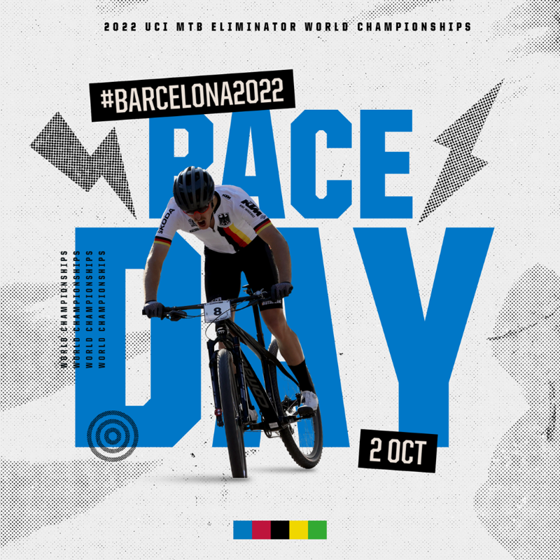 UCI_MTB's tweet photo. Ready to crown two world champs today! 🌈

Follow all the action live from 16:00 CEST at the link below! 👊

#Barcelona2022 @CityMTB