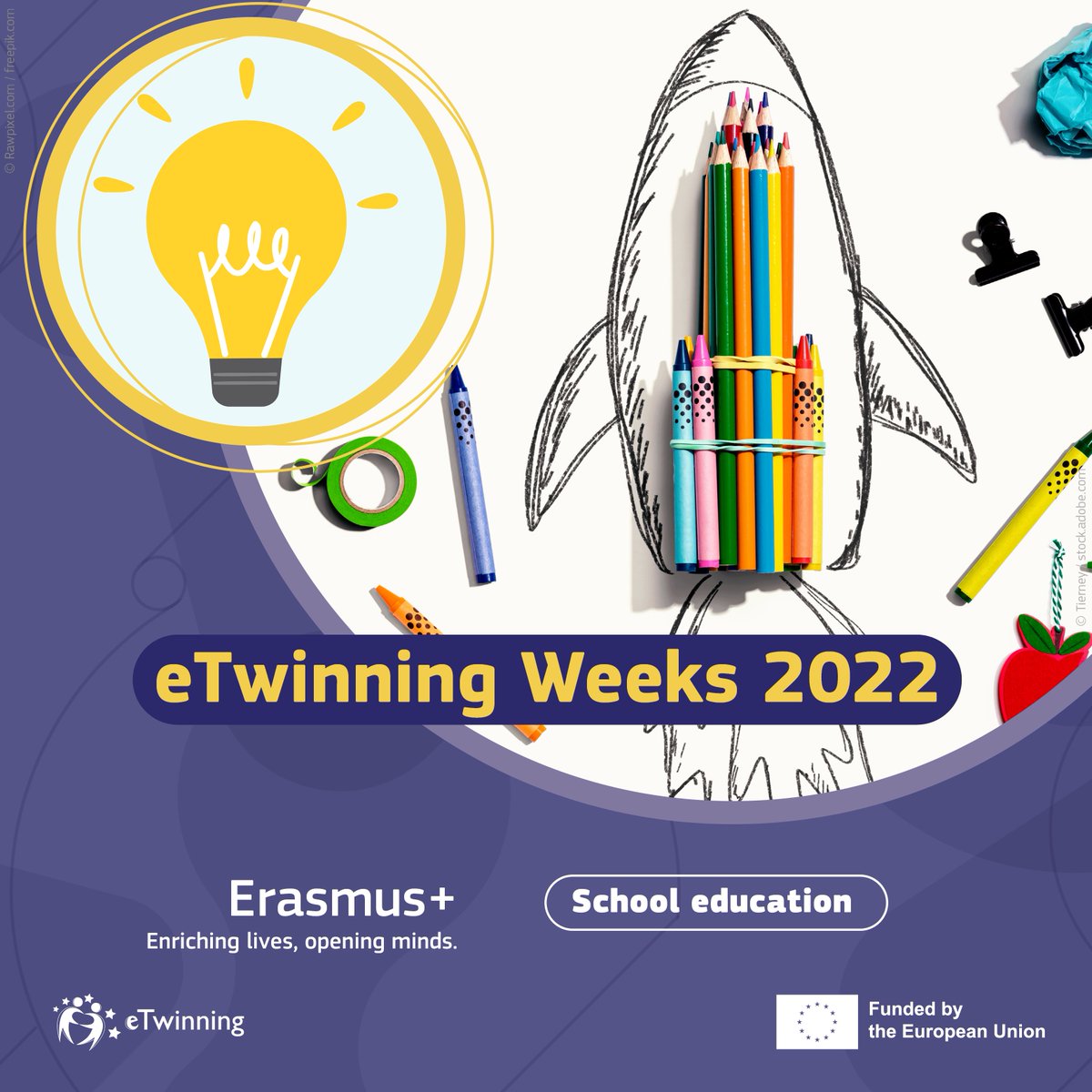 Another #eTwinning weeks webinar for you ❗

WHO: an Urban Innovations Actions Expert 🧑🏼‍💻and an Architect 👩‍💼
WHAT: Tips on how to make your schools more sustainable 🌳
WHERE: 🔗 bit.ly/3LKQhKi
WHEN: 12 October at 16 CET 

Register using the link above ☝️