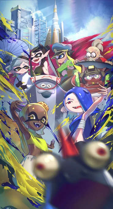 Splatoon3の絵 