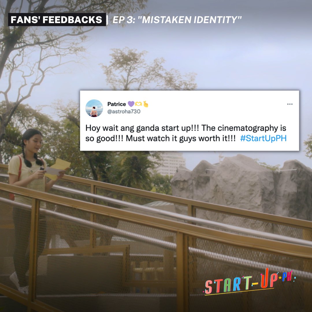 GMADrama's tweet photo. Thank you, Dreamers! Tuloy-tuloy lang ang pagnood ng #StartUpPH dahil marami pa kayong dapat abangan ✨ 

#SUPHSecretLetters https://t.co/Q4Da2FRlN3
