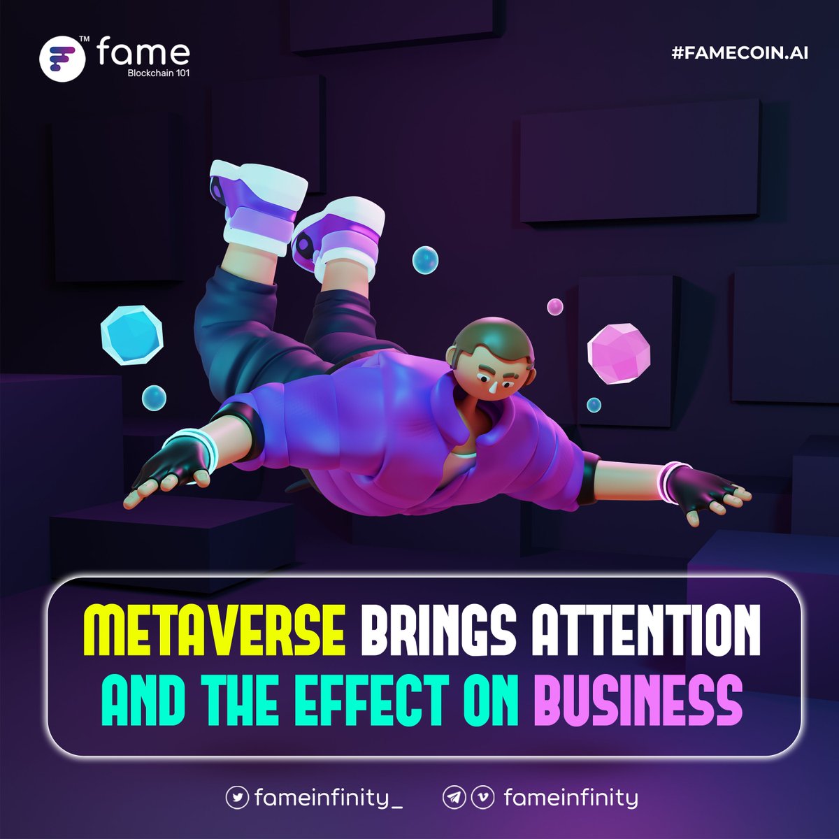 FameInfinity_'s tweet photo. Metaverse brings attention and the effect on business

The Metaverse is expected to grow in the future, supported by the development and spread of technologies such as 5G. Visit here to know more: https://t.co/IzZN0Qjggn https://t.co/Nv7iBWZ9XA