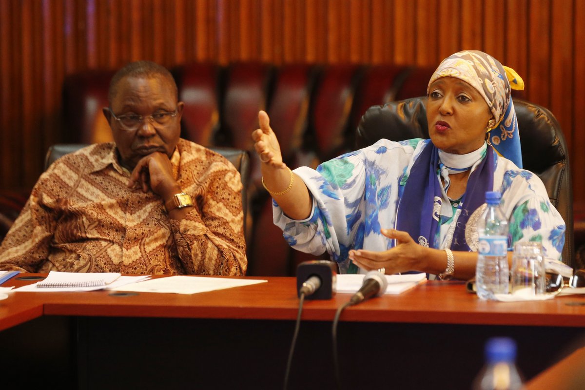 FKFtransition's tweet image. FKF Transition Committee members meet with the Cabinet Secretary for Sports Dr. Amina Mohamed on Thursday, September 28,2022 at Kasarani Stadium, Nairobi.

#FKFCommitteeDelivers
