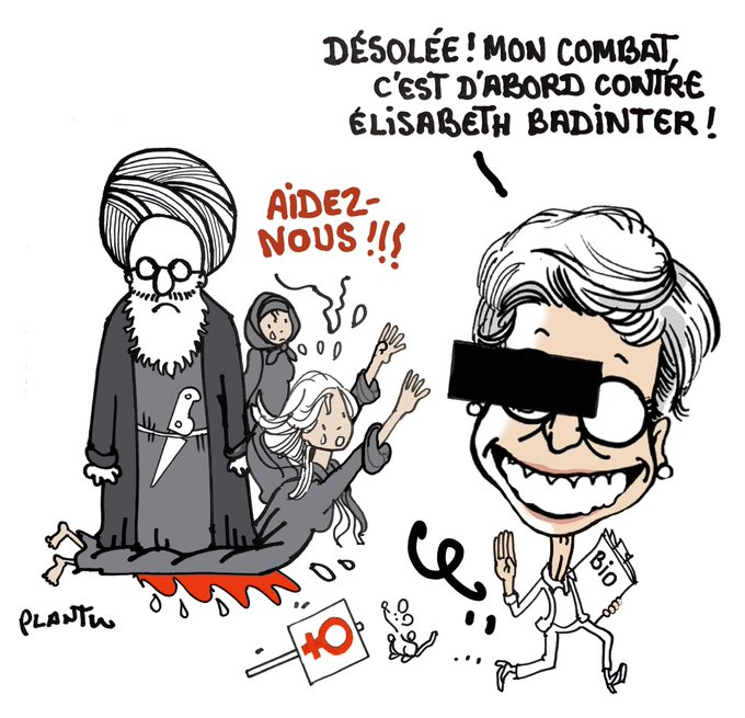 FredericLefevre's tweet photo. Plantu lucide sur Sandrine Rousseau. https://t.co/D7jjsToxeC