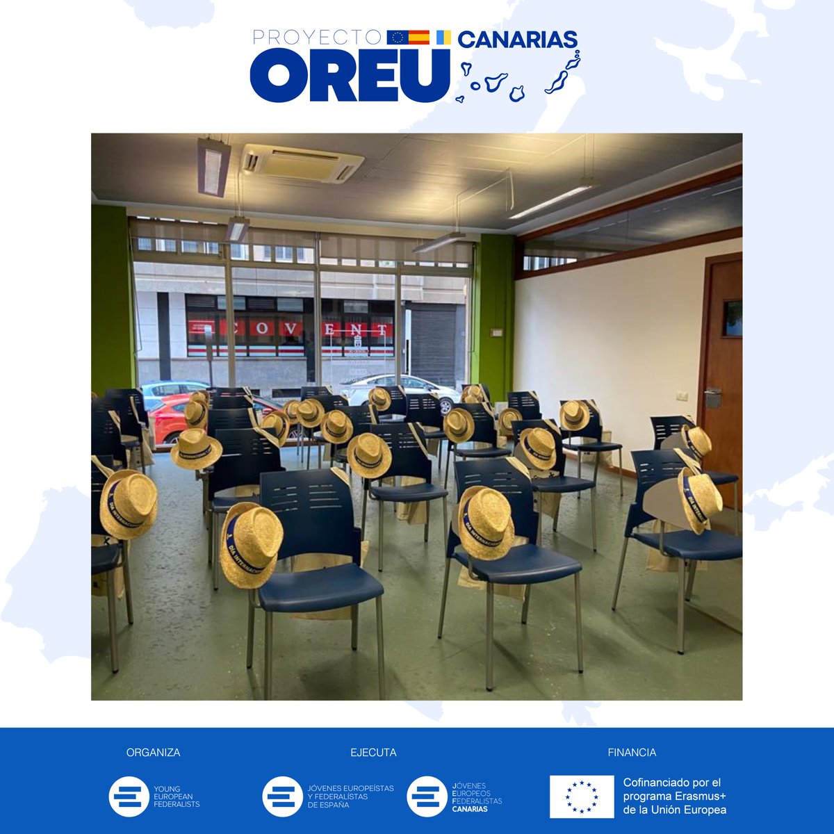 ¡Muchos recuerdos!

💚 Agradecemos la implicación del <a href="/GranCanariaCab/">Cabildo Gran Canaria</a> a través de <a href="/GranCanariaJven/">Gran Canaria Joven</a>, cediéndonos espacios y dotándonos de merchandising para las personas participantes en el proyecto #OREU.