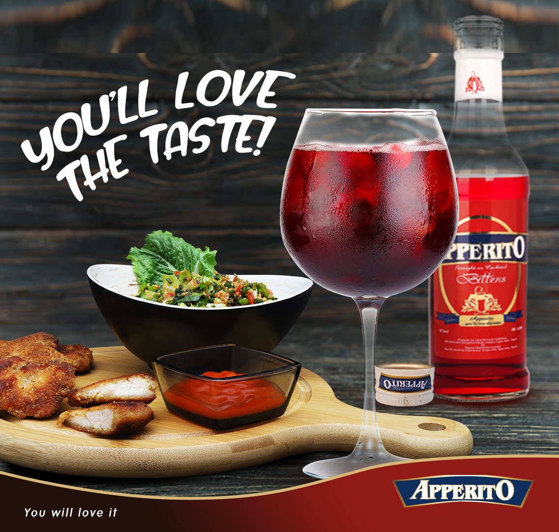 Apperito_ng's tweet photo. Apperito Lovers.. What’s your favorite food to share over a glass of Apperito New dawn?
Recipe 
Apperito 
Bacchus Wine
Water
#Apperito #ApperitoNigeria #ApperitoMix
#ApperitoCocktail #YouWillLoveIt https://t.co/7r1fZNgs40