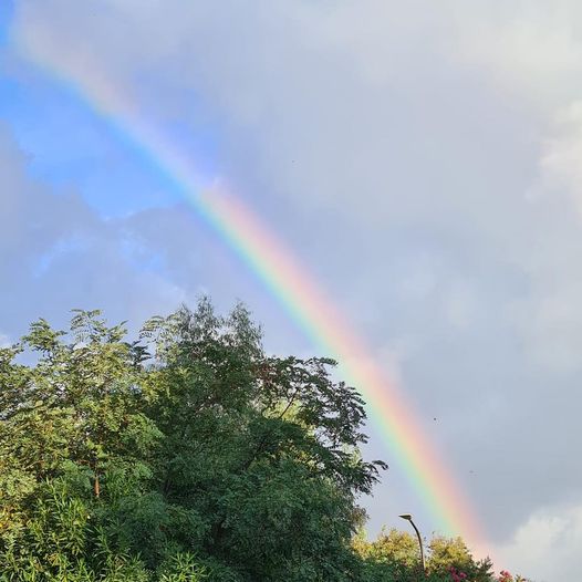CaffeGuglielmo's tweet photo. Nel cielo sopra di noi 🌈🥰
#buonafortuna #copanello https://t.co/uBsDvKdzCv