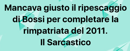DeathOfaSalesma's tweet photo. Grazie alla #leggetruffa #rosatellum !
#ElezioniPolitiche22 #Bossi #ripescati https://t.co/8gvERkZavw