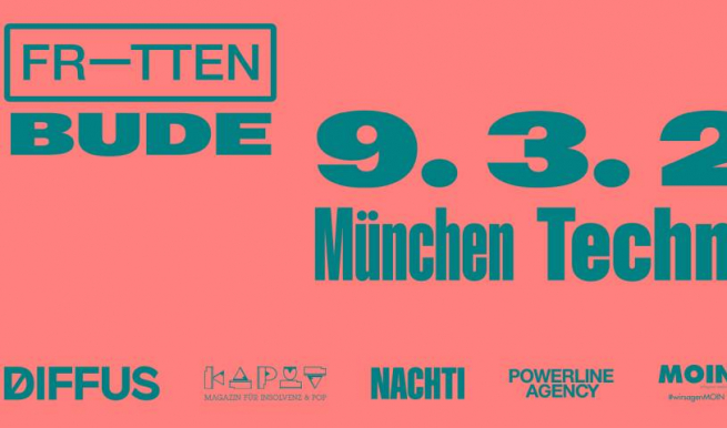 mticket's tweet photo. Die Frittenbude kommt am Donnerstag den 09.03.2023 mit ihrem neuen Album nach München.
"Zwischen Blitzlicht und Nebel, zwischen Bass und Boykott da finden wir uns wieder in ewiger Glückseligkeit." :#Frittenbude @_frittenbude 
#Konzert #Rap #Punk #Band
https://t.co/SdUkZOGwJz https://t.co/xHFJ2tN02C