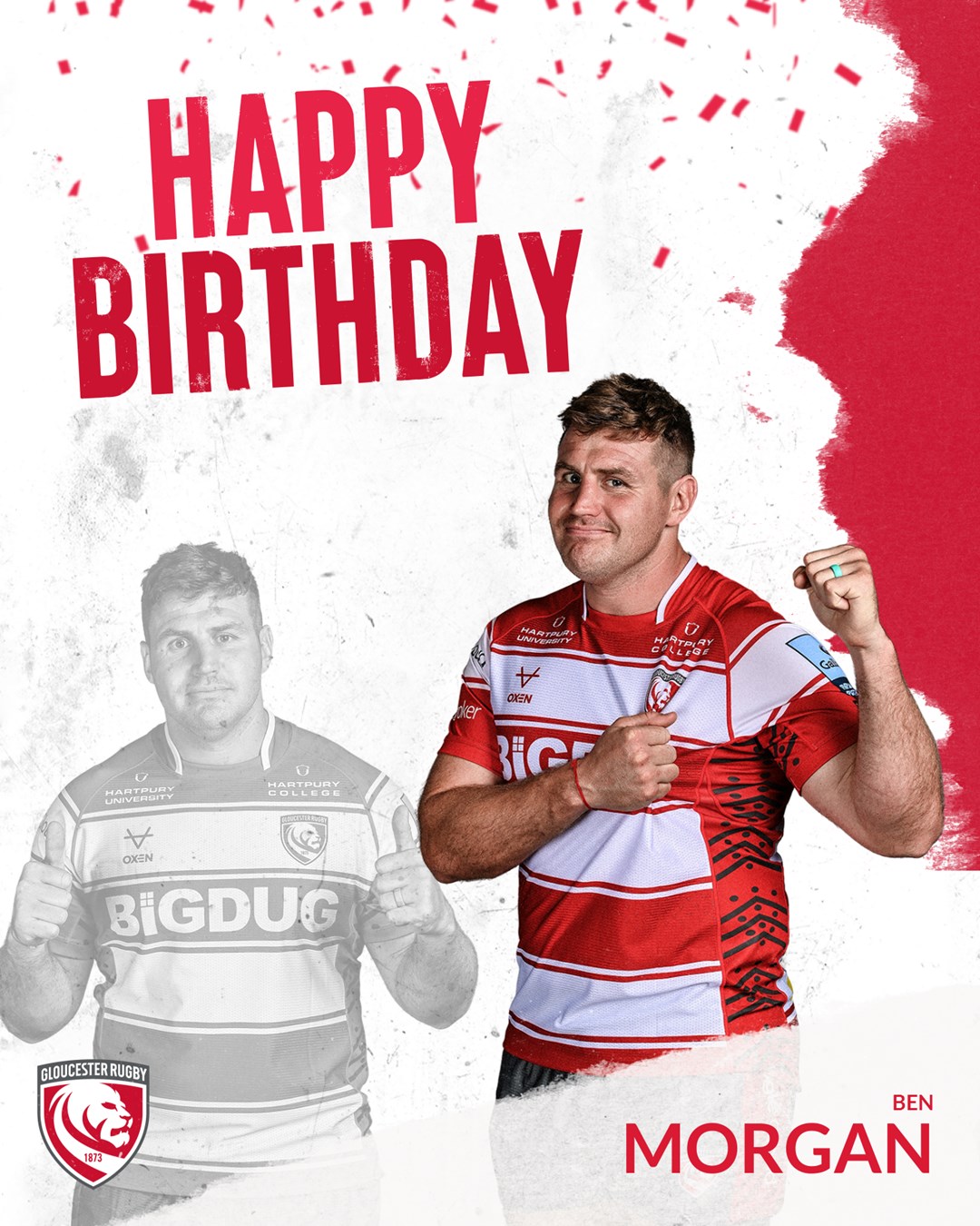 Happy birthday Ben Morgan! 