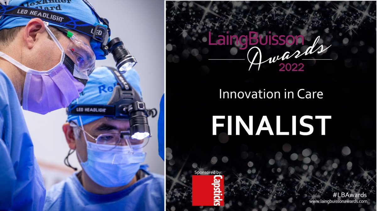 RFL_PPU's tweet photo. We are delighted that Royal Free London Private Patients Unit and #Relimb have been selected as a finalist for @LaingBuisson’s ‘Innovation in Care’ award.
Read more about it here: https://t.co/YBeYmIc2UF
#LBAwards
#privatehospital
#Londonhealthcare https://t.co/1ReBbSpgvR