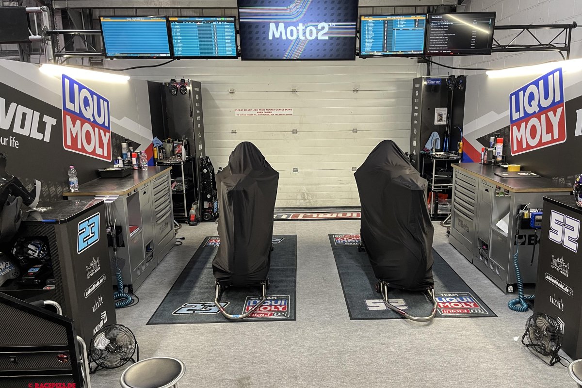 MarcelSchrotter's tweet photo. #SetupDay ✅, ready for #ThaiGP 🇹🇭
#MS23 with @IntactGP arrived in good mood at @ChangCircuit https://t.co/QcNemSBUvz