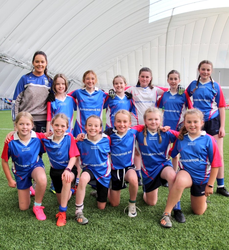 BarnacarrollNS's tweet image. A semifinal appearance for our girls team at the Ballyhaunis/Claremorris area @MayoCnmB mini 7's in the @ConnachtGAA Dome yesterday. A top class facility amd a very enjoyable day. @MayoGAACoaching
@AllianzIreland @cnambnaisiunta @MayoGAA @claremorrisgaa