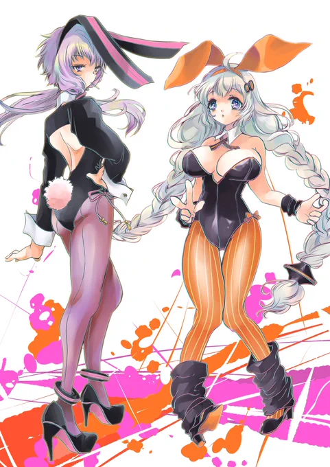 来月はもっとボイロバニー描こう......オリジナルも描こう...... 