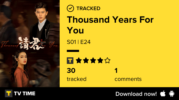 NaneKSoo's tweet photo. I've just watched episode S01 | E24 of Thousand Years For You! https://t.co/Q667m282jE #tvtime https://t.co/lC45O6EPbH