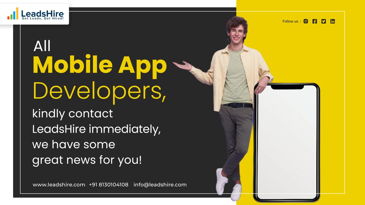 LeadsHire | Get Leads, Get Hired! tweet media