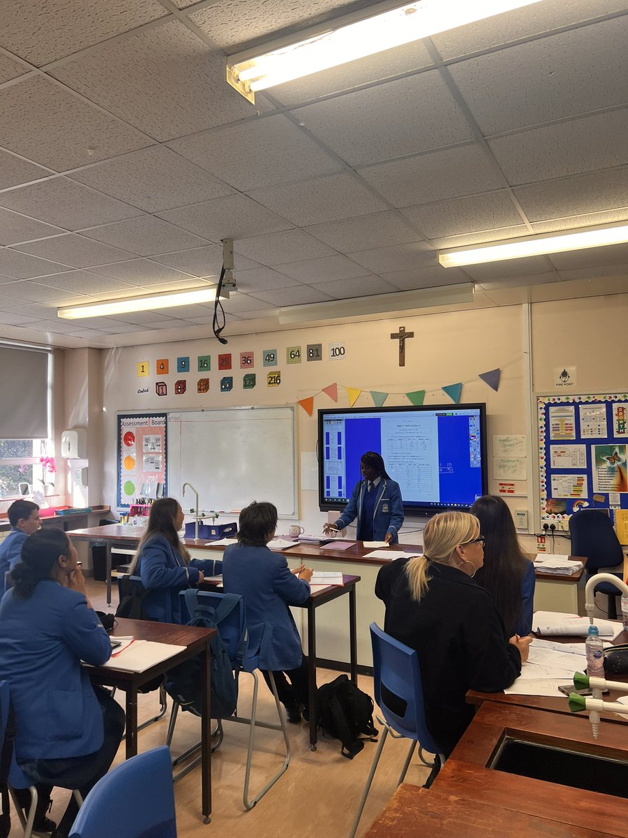 Today in Miss Hughes Year 10 maths class, we had student led lessons. This proved very successful and the students really enjoyed learning from their peers. Well done everyone 👏🏻👏🏻