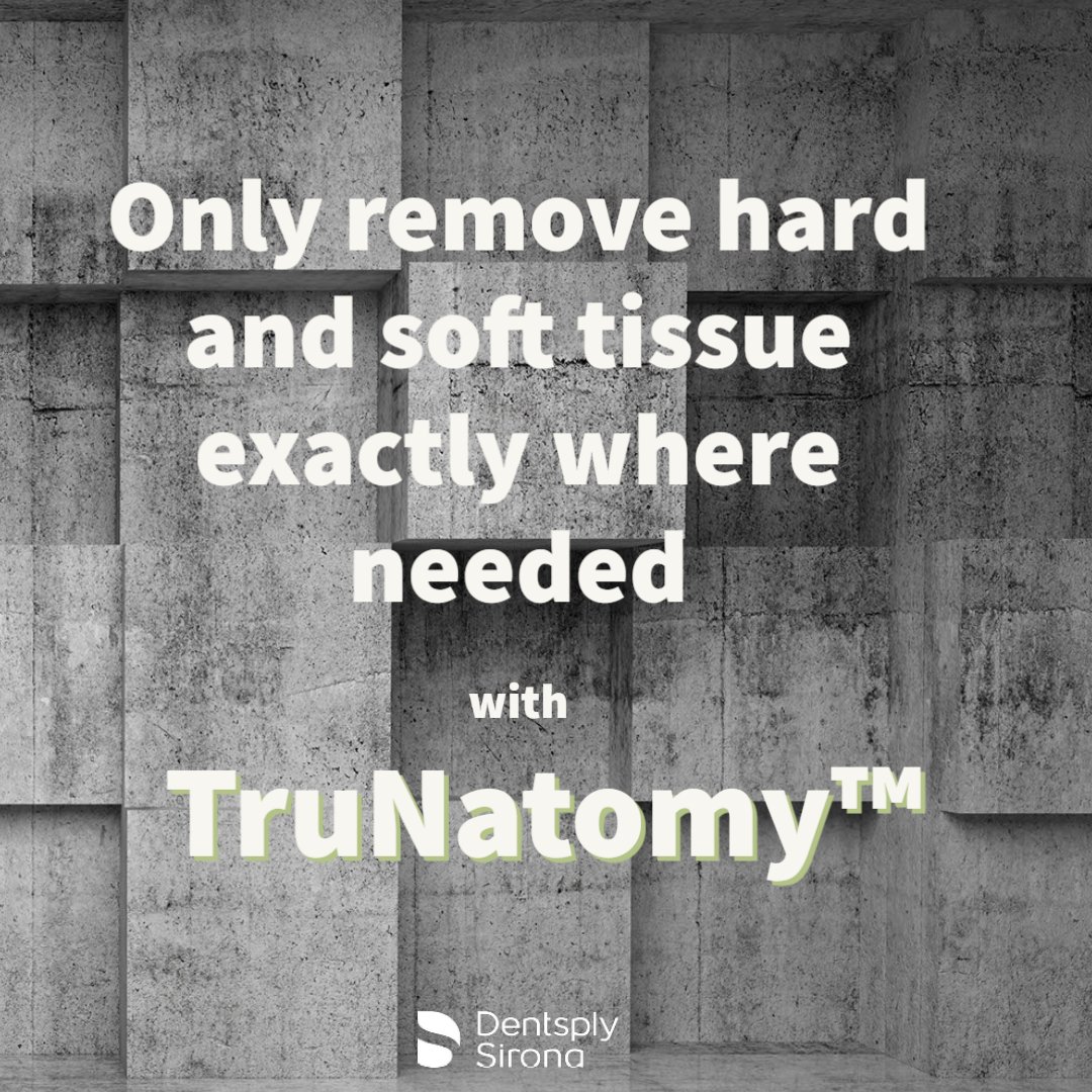 DENTSPLY_UK's tweet photo. Carefully crafted to preserve as much dentine as possible, TruNatomy makes it easy to protect the natural tooth. *all data on file
Contact us today to book a demo: https://t.co/34jMuK0enY
#DentsplySirona #DigitalDentistry #ChooseYourEndoSolution #TruNatomy https://t.co/7j9nNJ9PWx