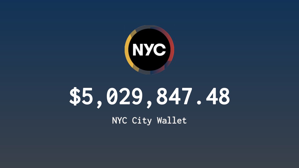 NYC City Wallet tweet media