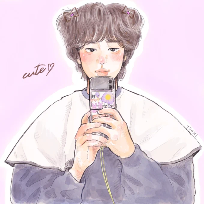 cute#JIN#btsfanart 