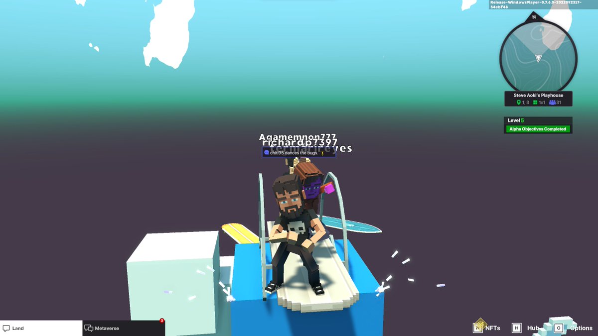 AliRahi95's tweet photo. @TheSandboxGame @steveaoki I just participated in the #SandboxAlphaS3Giveaway for a chance to win 500 SAND! Found the high diving board in @steveaoki's Playhouse, check out my screenshot below!
👇 https://t.co/j99M96SnpK
