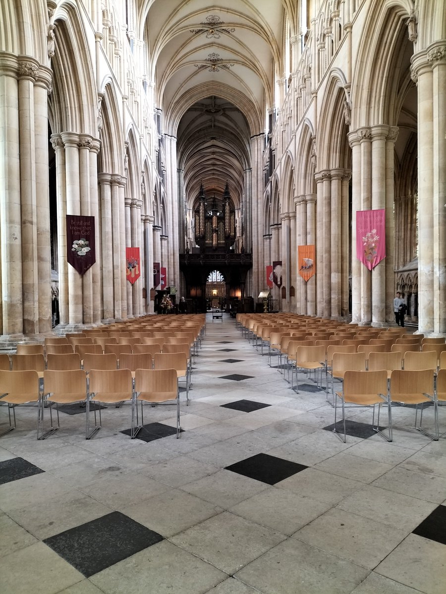 Beautiful setting for a Schütz concert here in Beverley Minster <a href="/NewPathsMusic/">New Paths Music</a> festival this afternoon <a href="/Endel_Baroque/">Endelienta Baroque</a> sounding fab - come and hear it tomorrow in London too!

ticketsource.co.uk/endelienta-bar…