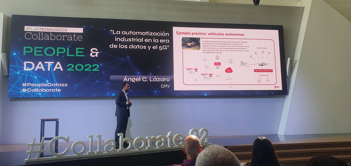 XavierMorenoSor's tweet image. Reduciendo la brecha entre el mundo OT e IT mediante el uso del 5G con @AngelCLazaro en #PeopleData2022 #Collaborate. Impresionante
