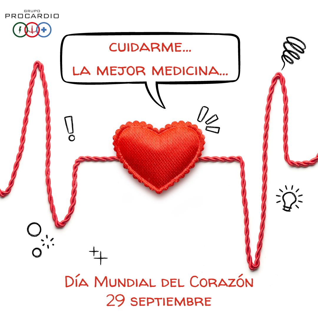 ProcardioForma's tweet image. Por que cuidarnos es la mejor medicina...😃❤
❤Día mundial del corazón. ❤
#procardio #procardioformacion #primerosauxilios #dea #desfibrilador #desfibriladorsemiautomático #salvarvidas #LNSN
