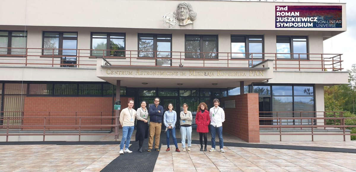 AceEstonia's tweet photo. This week Spanish-speaking physicists working in #Spain, #Poland, #UK, #Argentina and @tartuobs (#Estonia) meet at the Nicolaus Copernicus Astronomical Centre in Poland to discuss the formation and evolution of the structures of our Universe #2RJS @raicex_es @ComunidadCeru https://t.co/ZnKZ9dBoZj