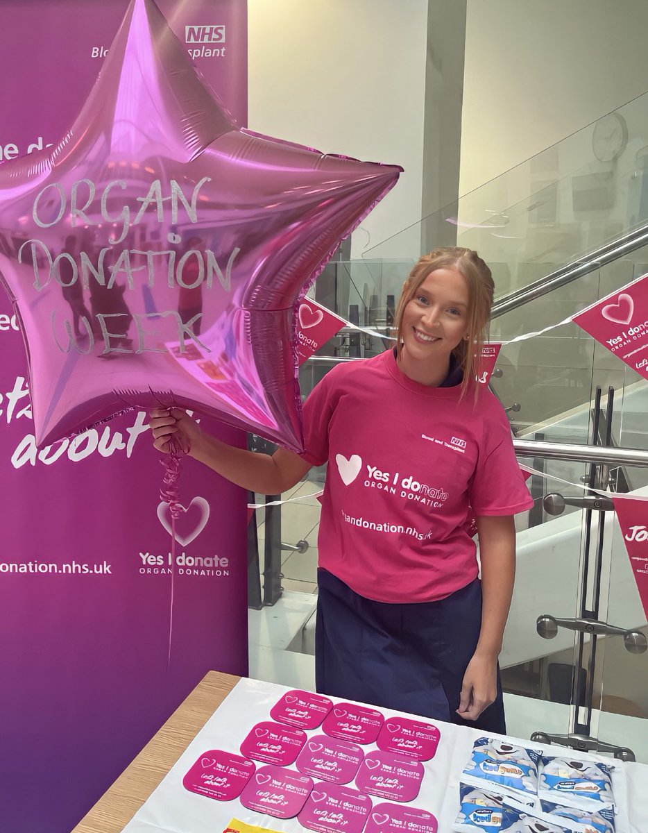 Anna Brotherton (@annabrothertonx) on Twitter photo At the QE today myself and the Renal Transplant Team are encouraging our patients and families to have heart to hearts with their loved ones about organ donation 💗 #OrganDonation <a href="/UHBRenalTXTeam/">UHB Renal Transplantation Team</a> <a href="/uhbtrust/">University Hospitals Birmingham</a> At the QE today myself and the Renal Transplant Team are encouraging our patients and families to have heart to hearts with their loved ones about organ donation 💗 #OrganDonation <a href="/UHBRenalTXTeam/">UHB Renal Transplantation Team</a> <a href="/uhbtrust/">University Hospitals Birmingham</a>