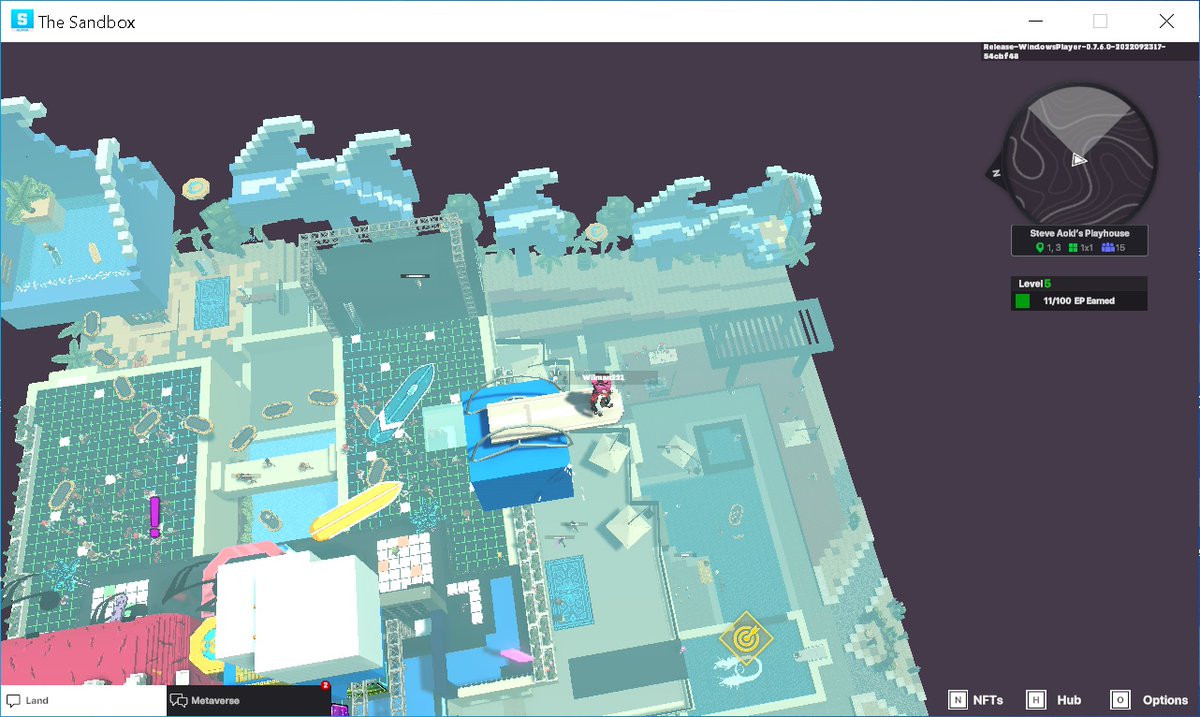 CameraPlus33's tweet photo. @TheSandboxGame @steveaoki I just participated in the #SandboxAlphaS3Giveaway for a chance to win 500 SAND! Found the high diving board in @steveaoki's Playhouse, check out my screenshot below!
👇 https://t.co/pwzPCXtyrj