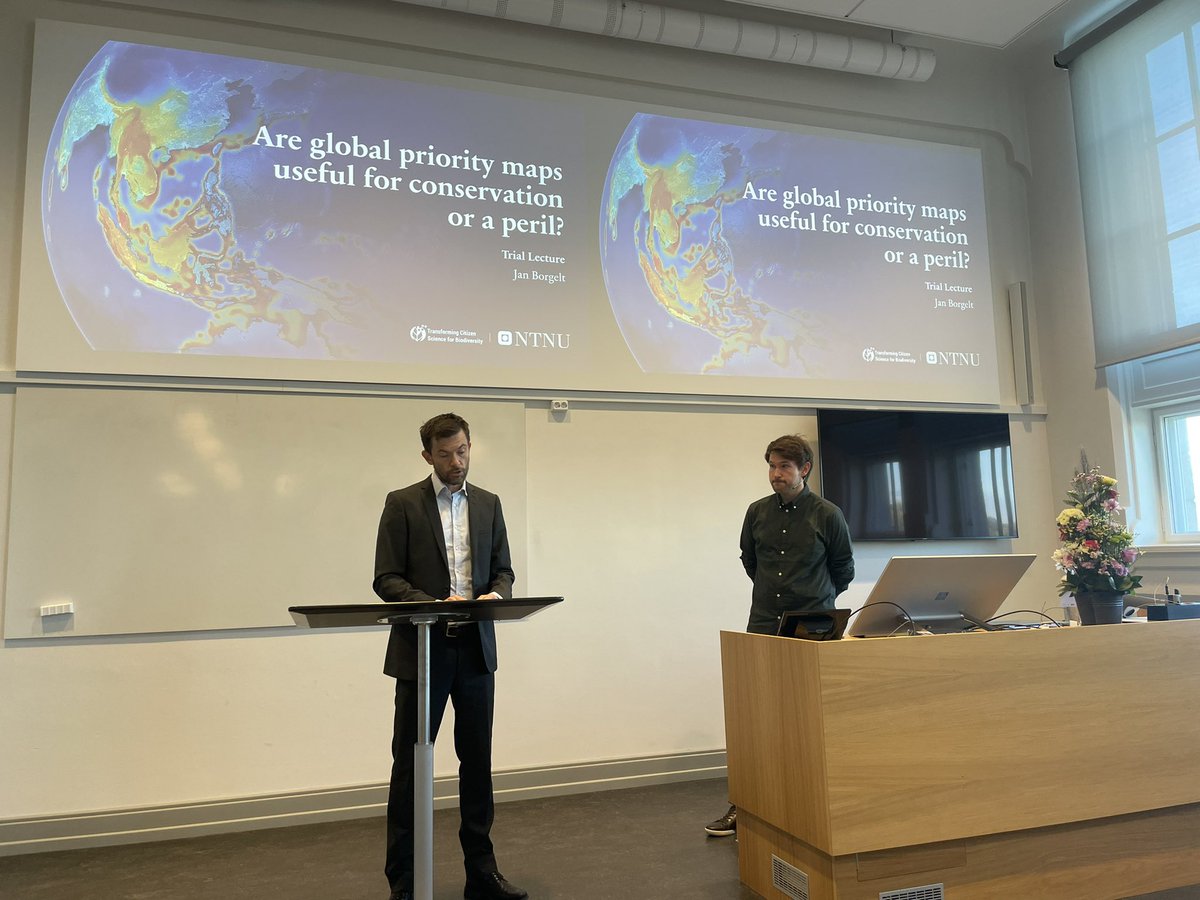 Wonderful to be at the PhD defense of Jan Borgelt in Trondheim with my colleague and friend Tom Brooks as do-examiner. Here the defense starts with a general lecture on a topic chosen by the committee.