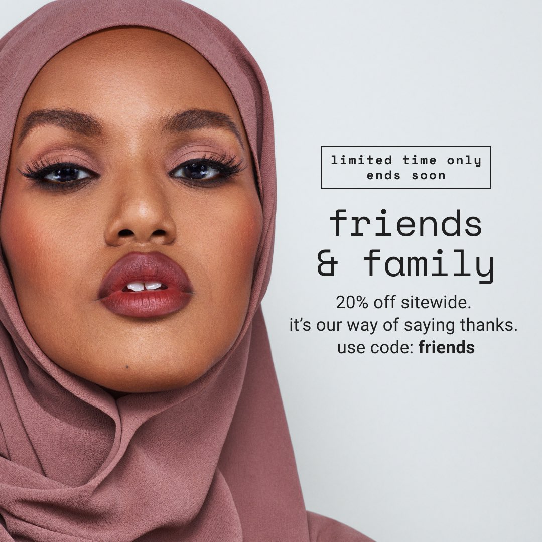 rembeauty's tweet photo. #remflightcrew, it’s time to celebrate you! for the next 48 hours only, take 20% off sitewide using the code “friends” – it’s our way of saying thanks ♡ which products are landing in your cart first? https://t.co/9NO3mOJyuE
