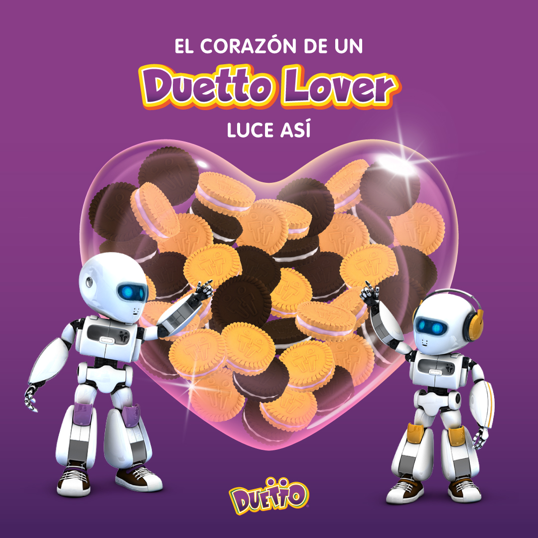 GalletasDuetto's tweet photo. Un corazón enorme y dulce el de todos los Duetto lovers.

Comenta tu sabor favorito junto a un 💜

#GalletasDuetto #DuplicatudiversiónconDuetto #Merienda https://t.co/gV6J9y9WBE